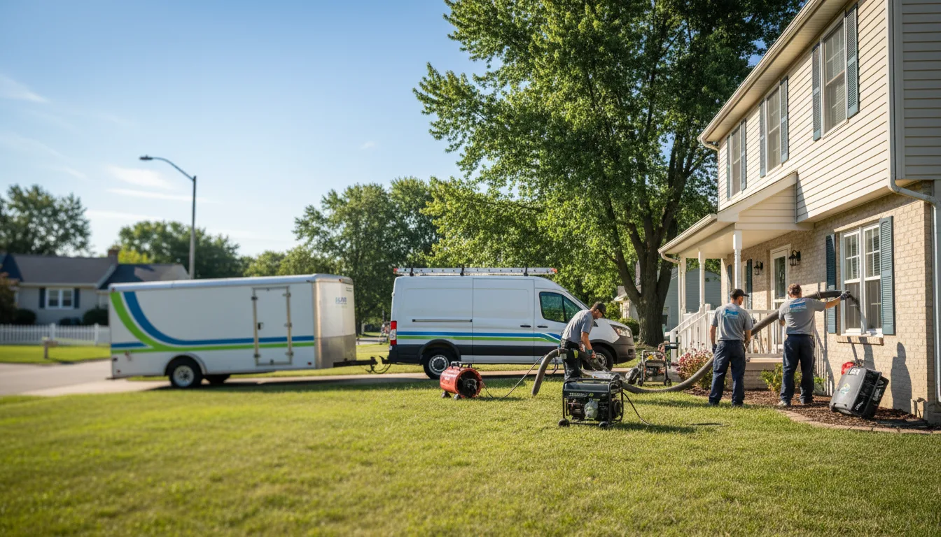 Flooded Basement Restoration And Cleanup With Repair in Star, MS near me